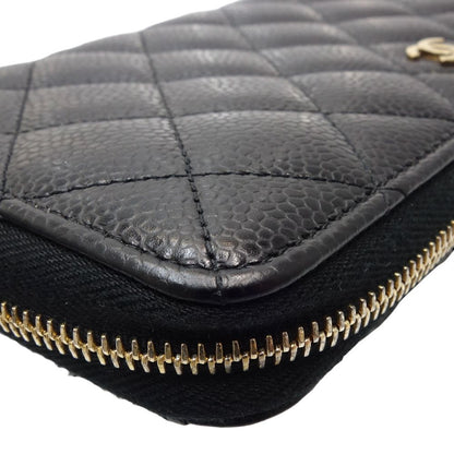 Top Quality Chanel Caviar Skin Classic Long Wallet AP0242