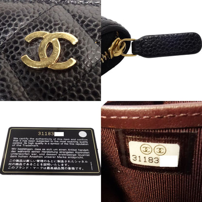Top Quality Chanel Caviar Skin Classic Long Wallet AP0242