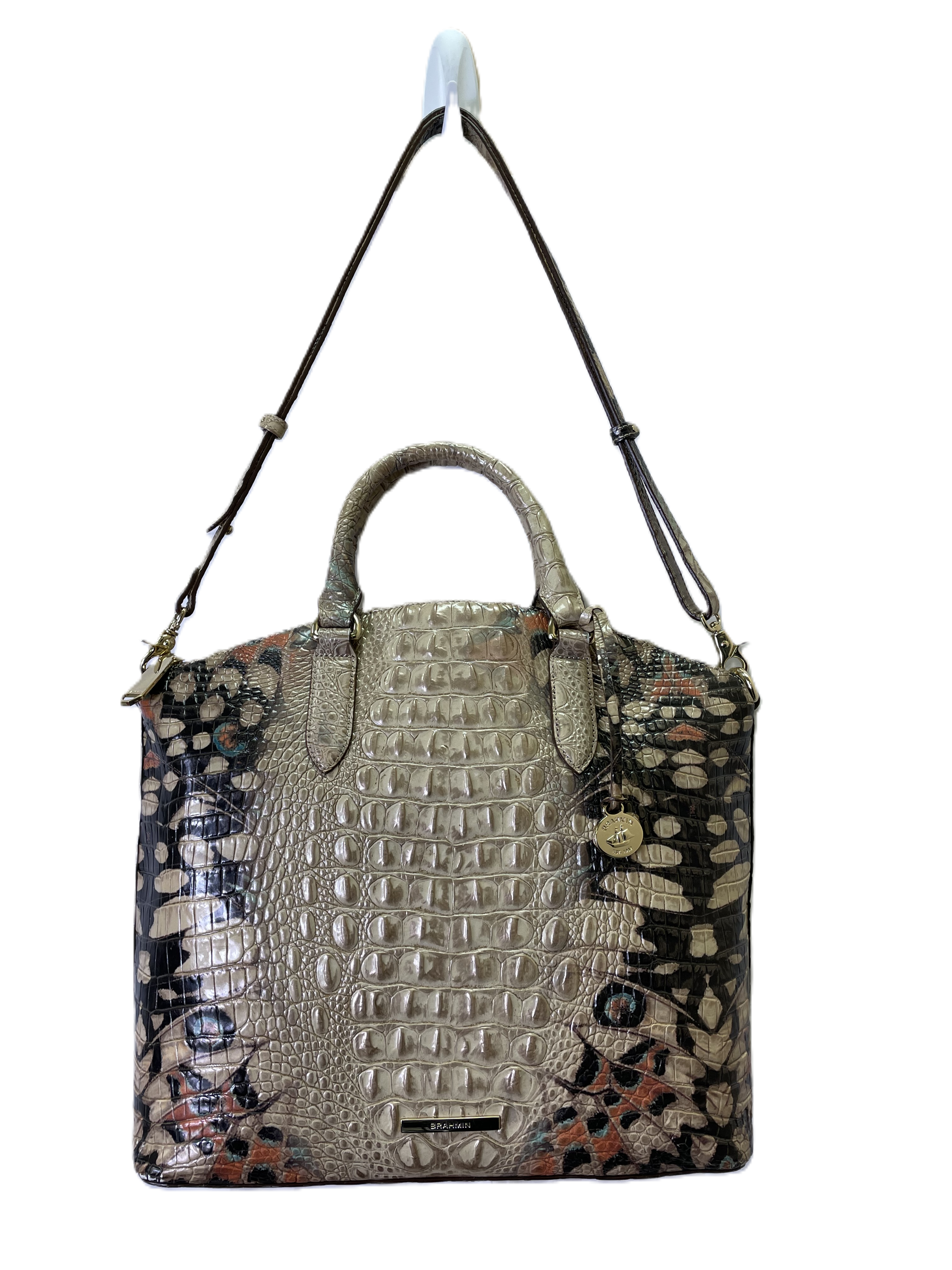 Handbag Designer By Brahmin. Size: Large