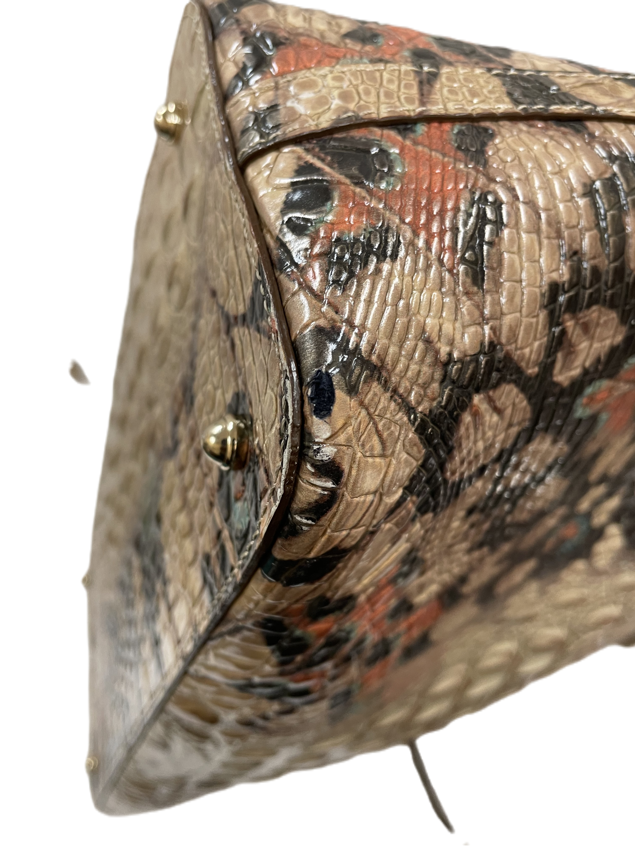 Handbag Designer By Brahmin. Size: Large