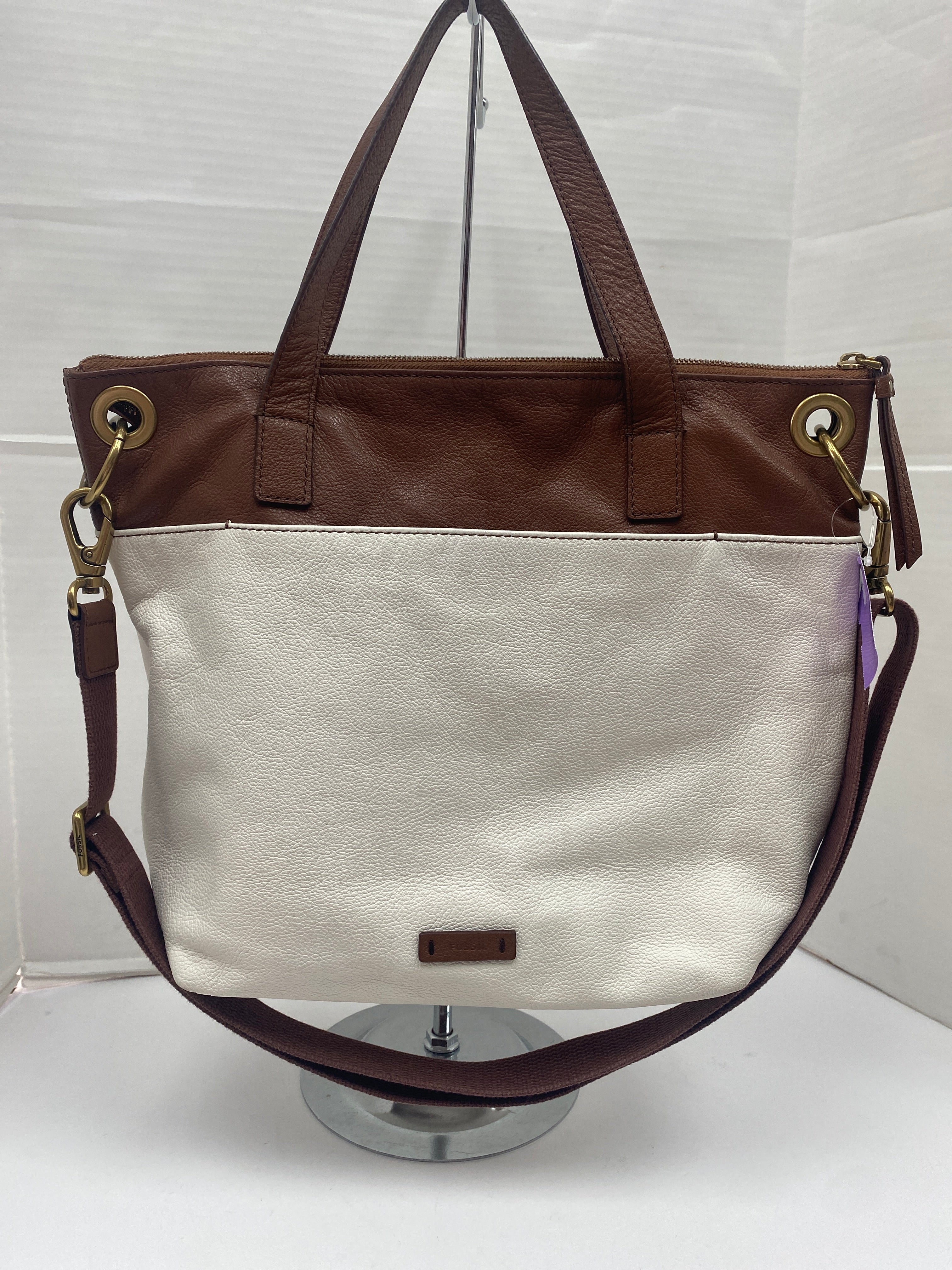 Handbag Leather Fossil. Size Large