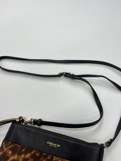 Animal Print Handbag Designer Coach. Size Medium