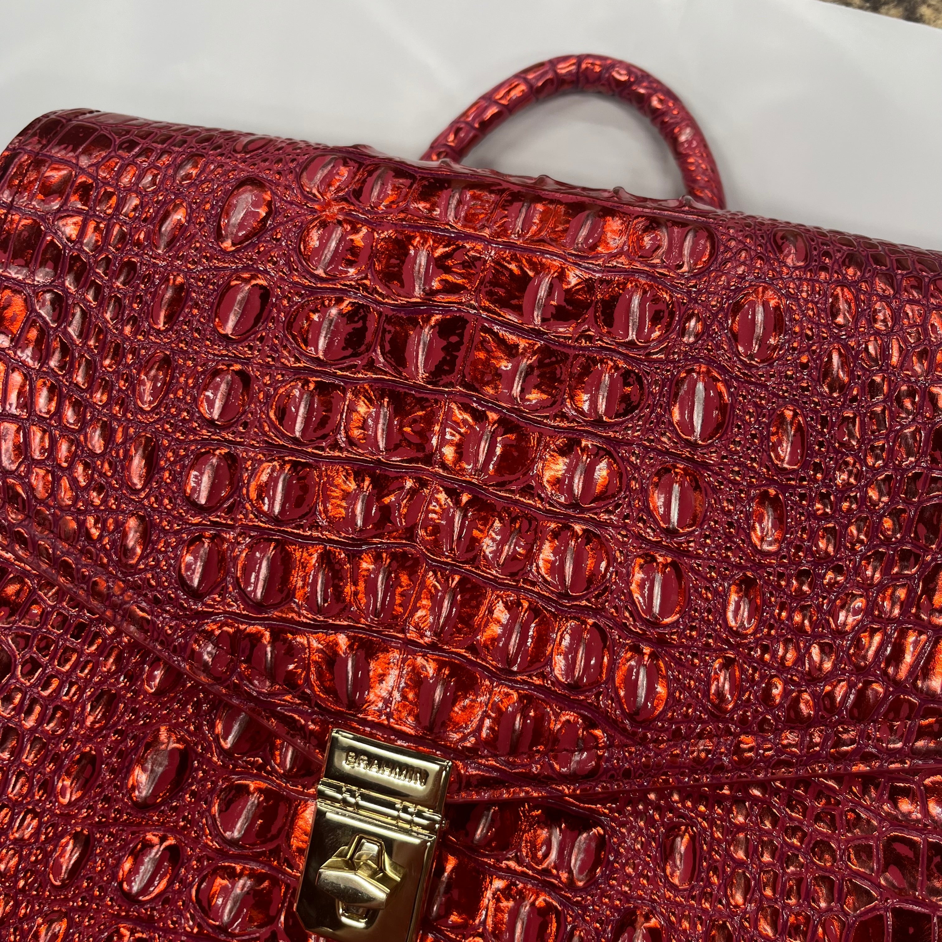 Handbag Designer Brahmin. Size Large