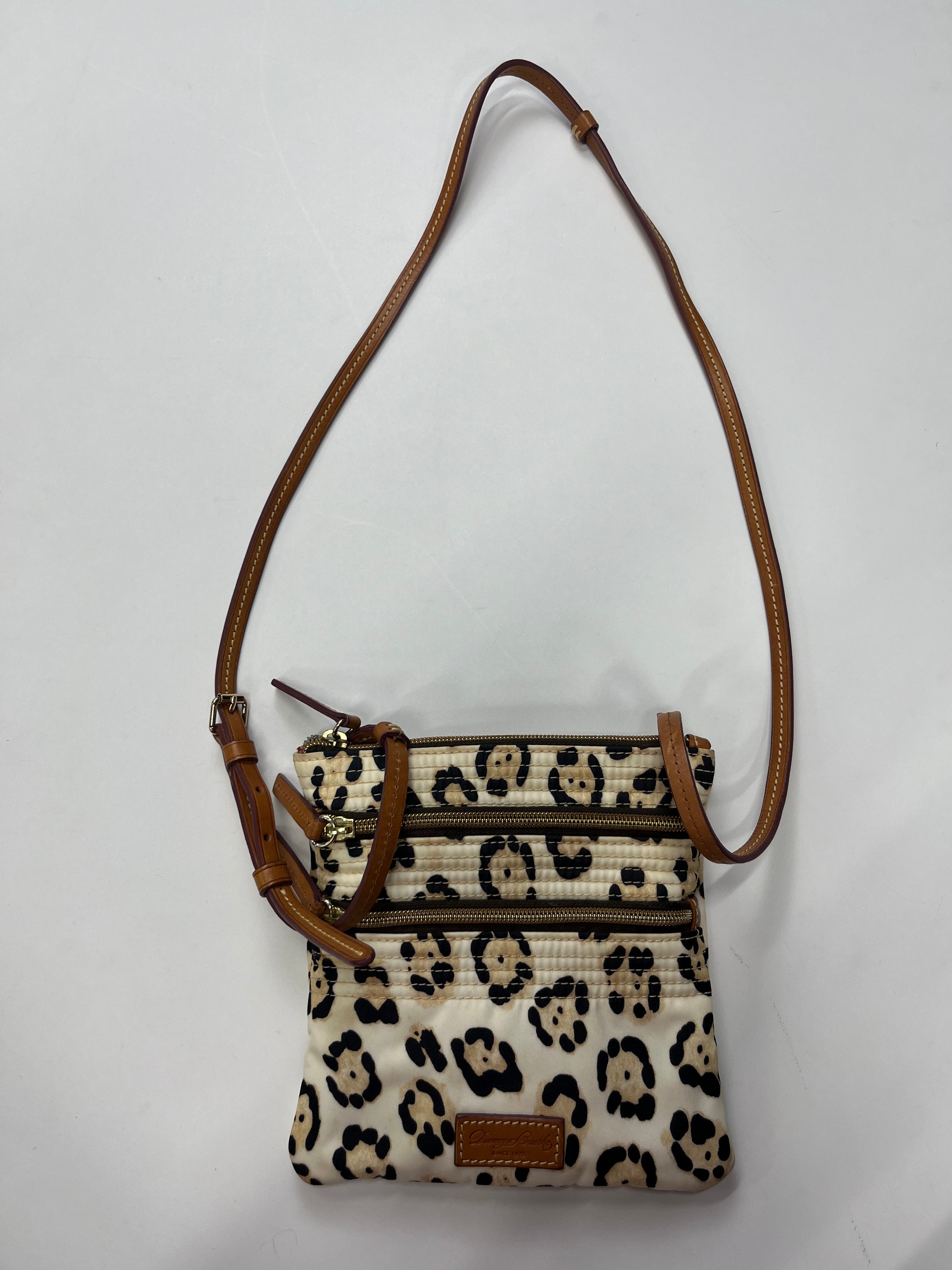 Animal Print Handbag Designer Dooney And Bourke. Size Small