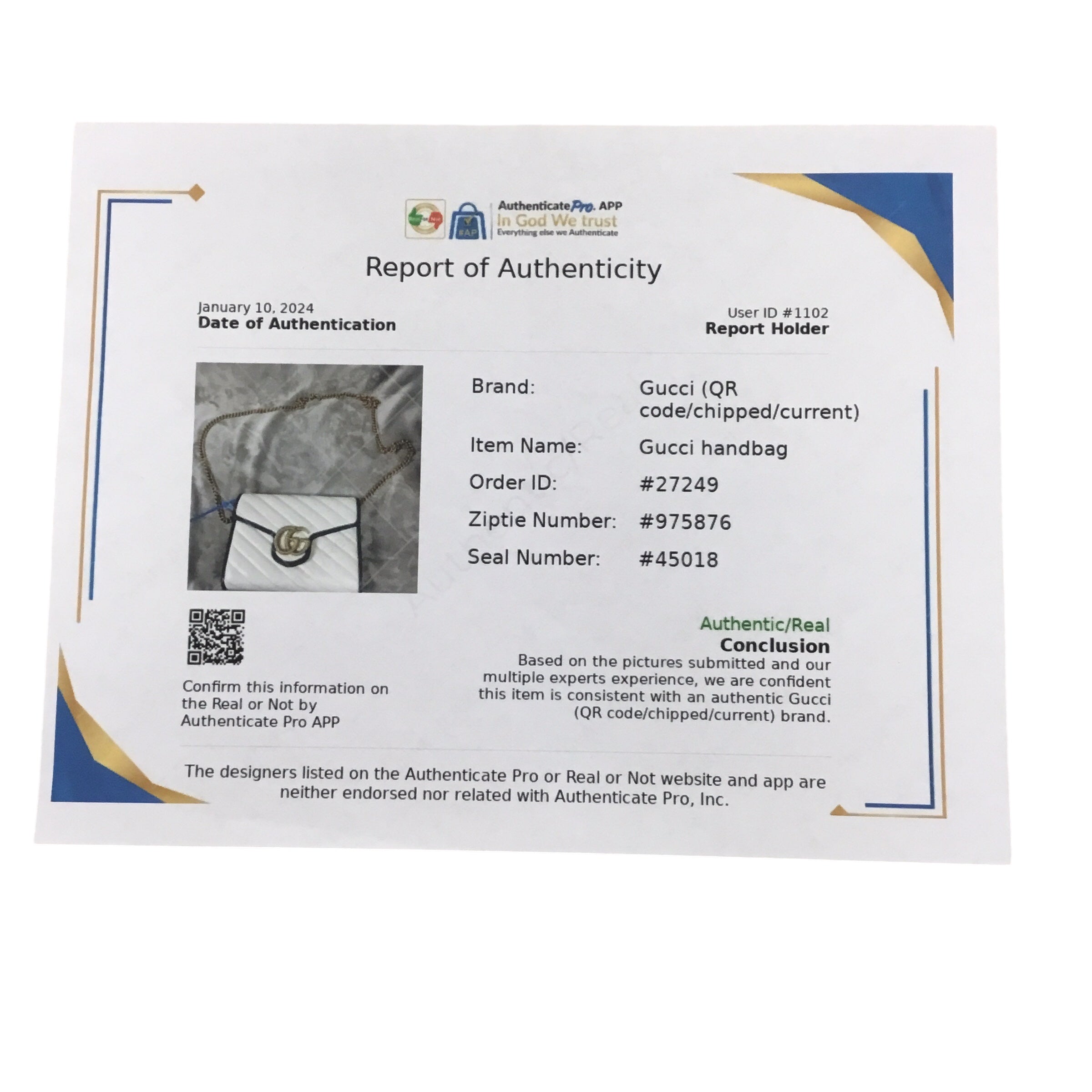 Handbag Luxury Designer By Gucci. Size: Medium