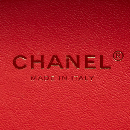 Top Quality Chanel Leather Coco Mark CC Filigree Chain Shoulder Bag