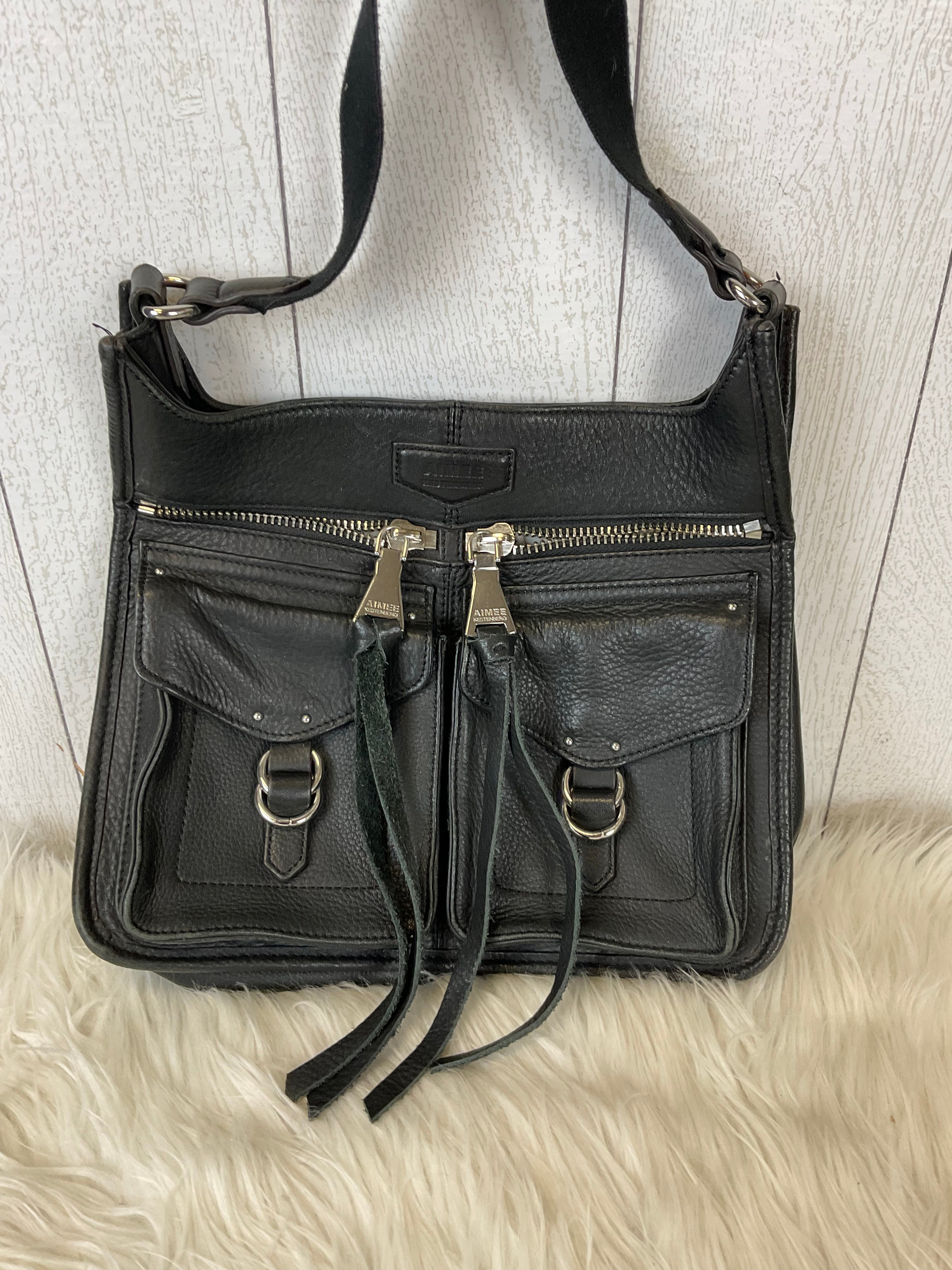 Crossbody Leather By Aimee Kestenberg. Size: Medium