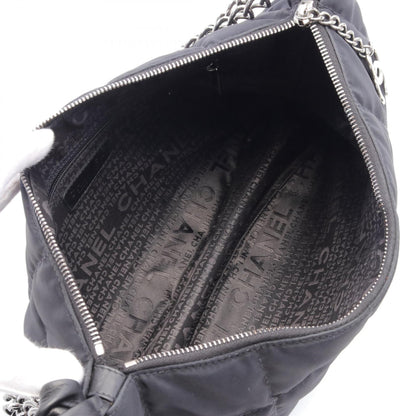 Top Quality Chanel Nylon Leather Chocolate Bar Shoulder Bag
