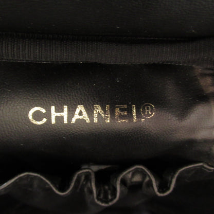 Top Quality Chanel Caviar Skin Vanity Handbag Black