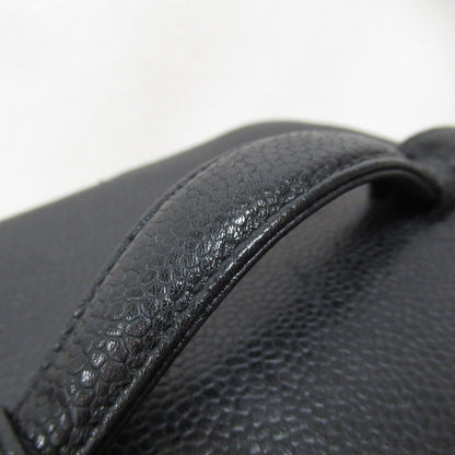 Top Quality Chanel Caviar Skin Vanity Handbag Black