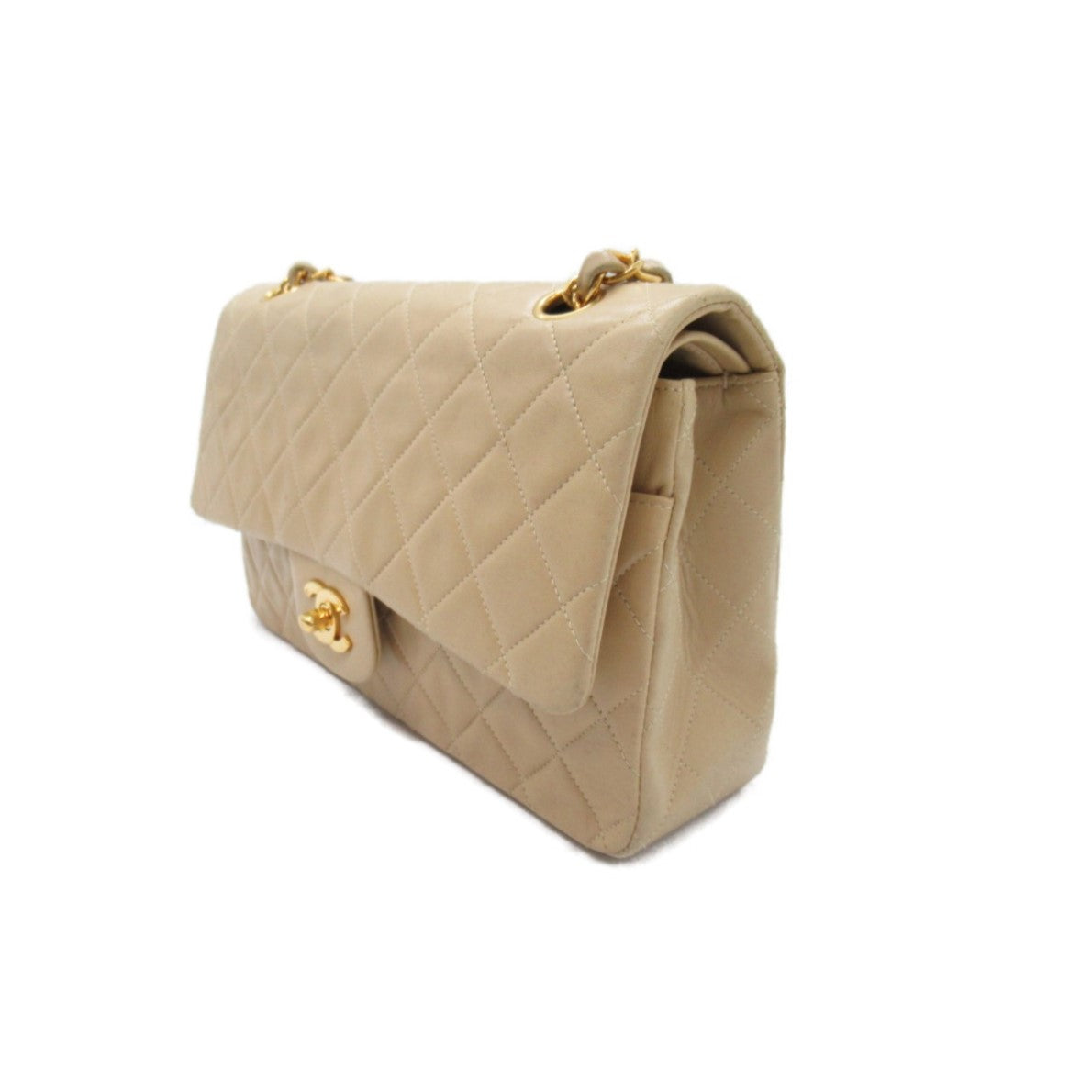 Top Quality Chanel Lambskin Double Flap Shoulder Bag