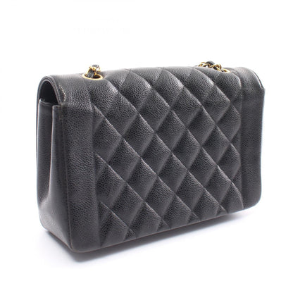 Top Quality Chanel Caviar Skin Diana Flap Shoulder Bag