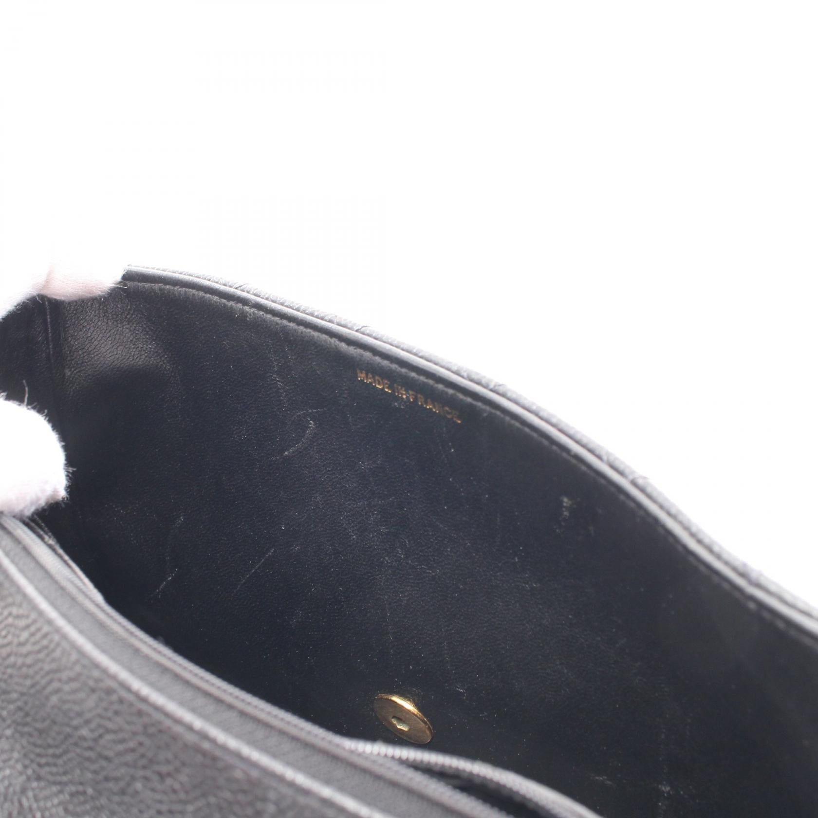 Top Quality Chanel Caviar Skin Diana Flap Shoulder Bag