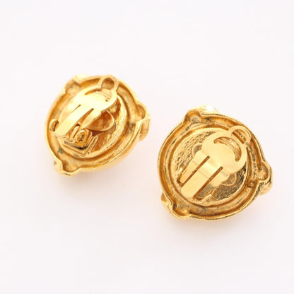 Top Quality Chanel Gold Plated Faux Pearl Earrings