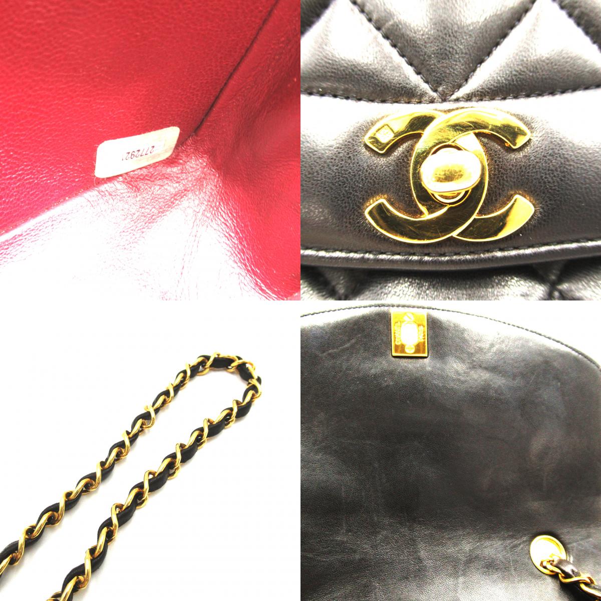 Top Quality Chanel Lambskin Diana Chain Shoulder Bag