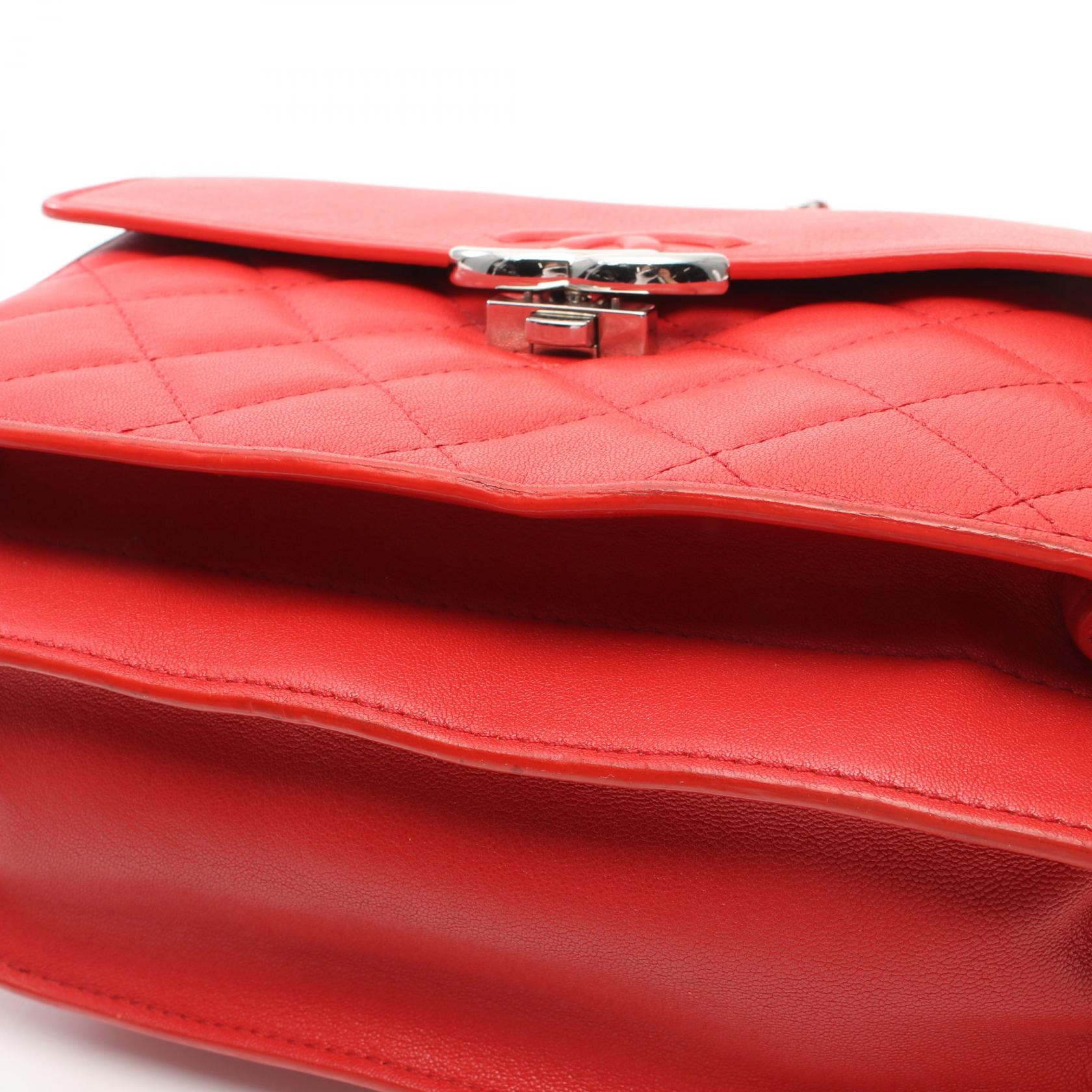 Top Quality Chanel Matelasse Half Coco Leather Shoulder Bag