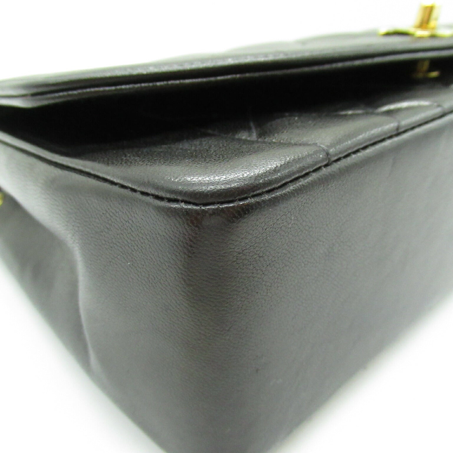 Top Quality Chanel Diana Chain Shoulder Bag Lambskin Black