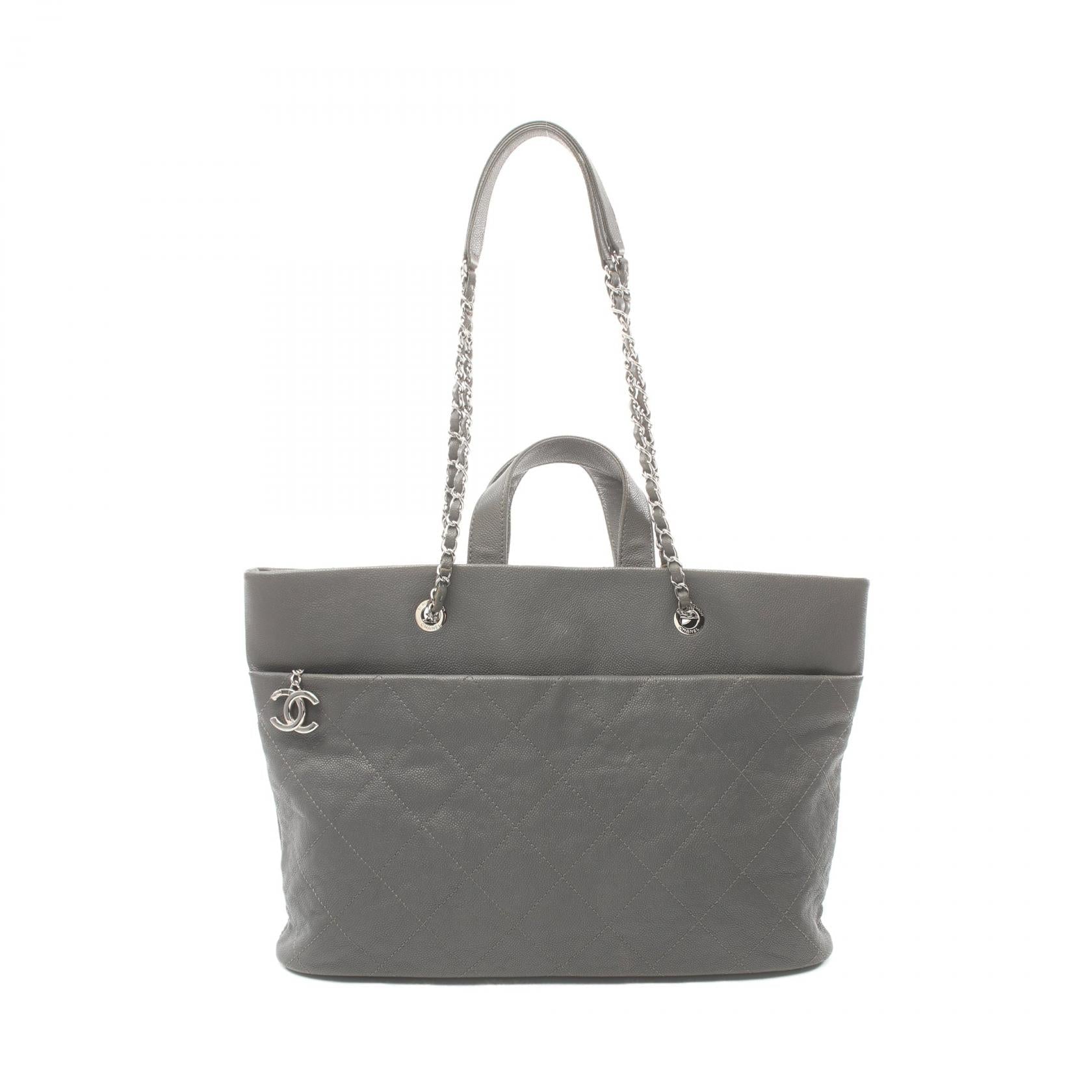 Top Quality Chanel Caviar Skin Matelasse Tote Bag