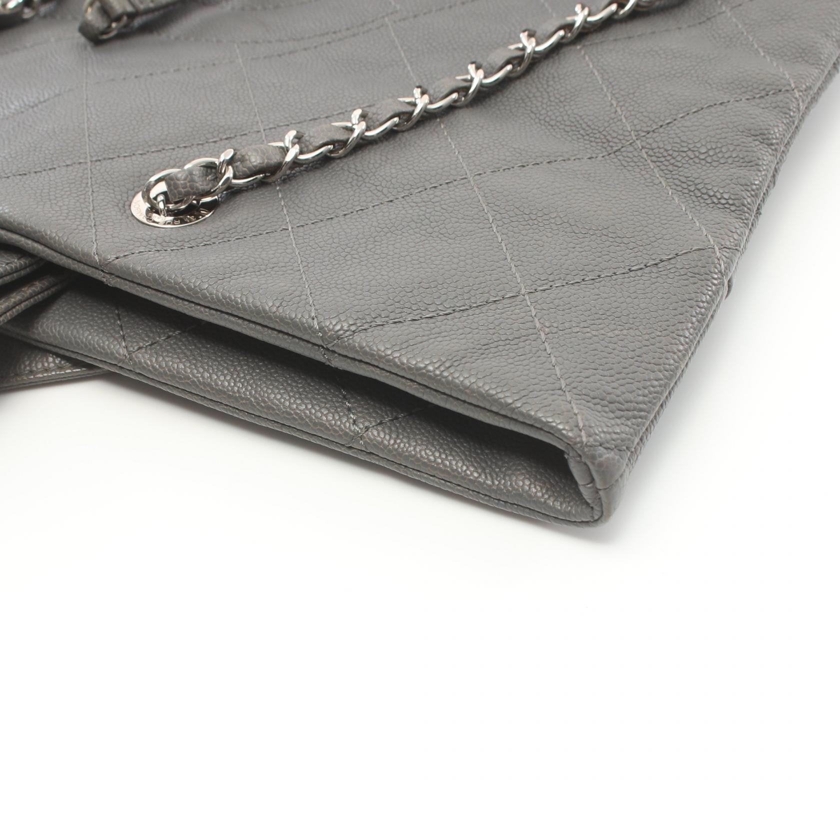 Top Quality Chanel Caviar Skin Matelasse Tote Bag