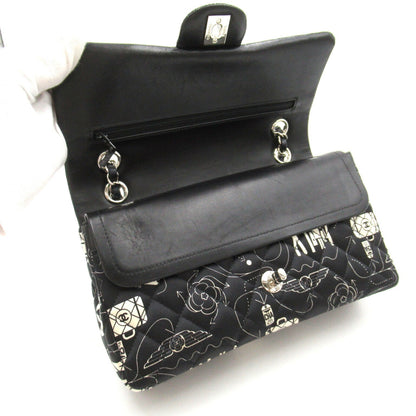 Top Quality Chanel Satin Airline W Flap Chain Shoulder Bag