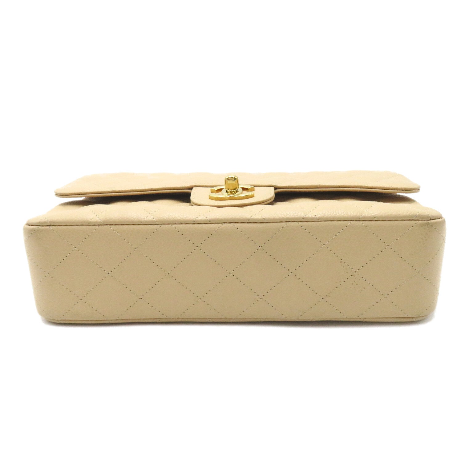 Top Quality Chanel Caviar Skin Double Flap Shoulder Bag