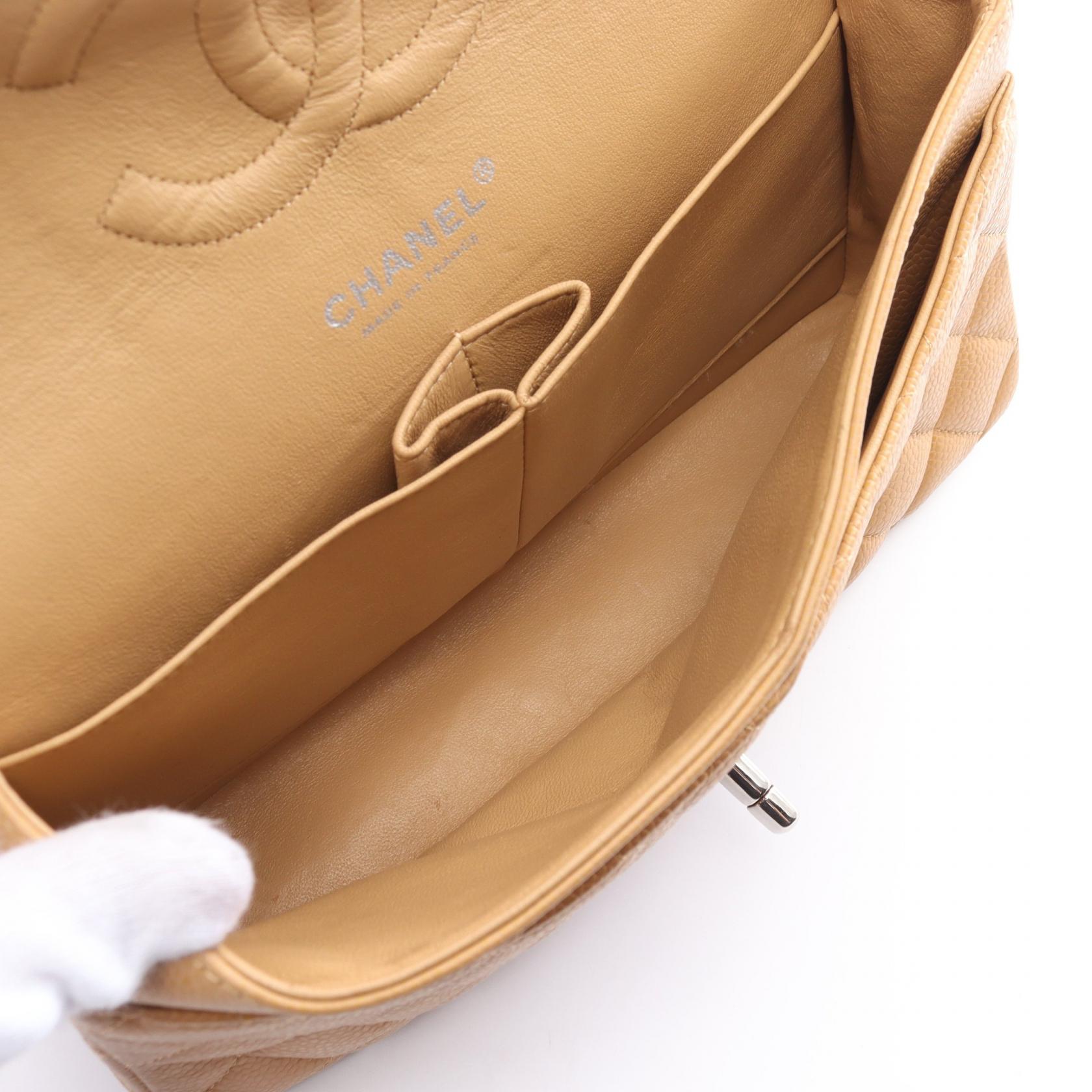 Top Quality Chanel Caviar Double Flap Shoulder Bag