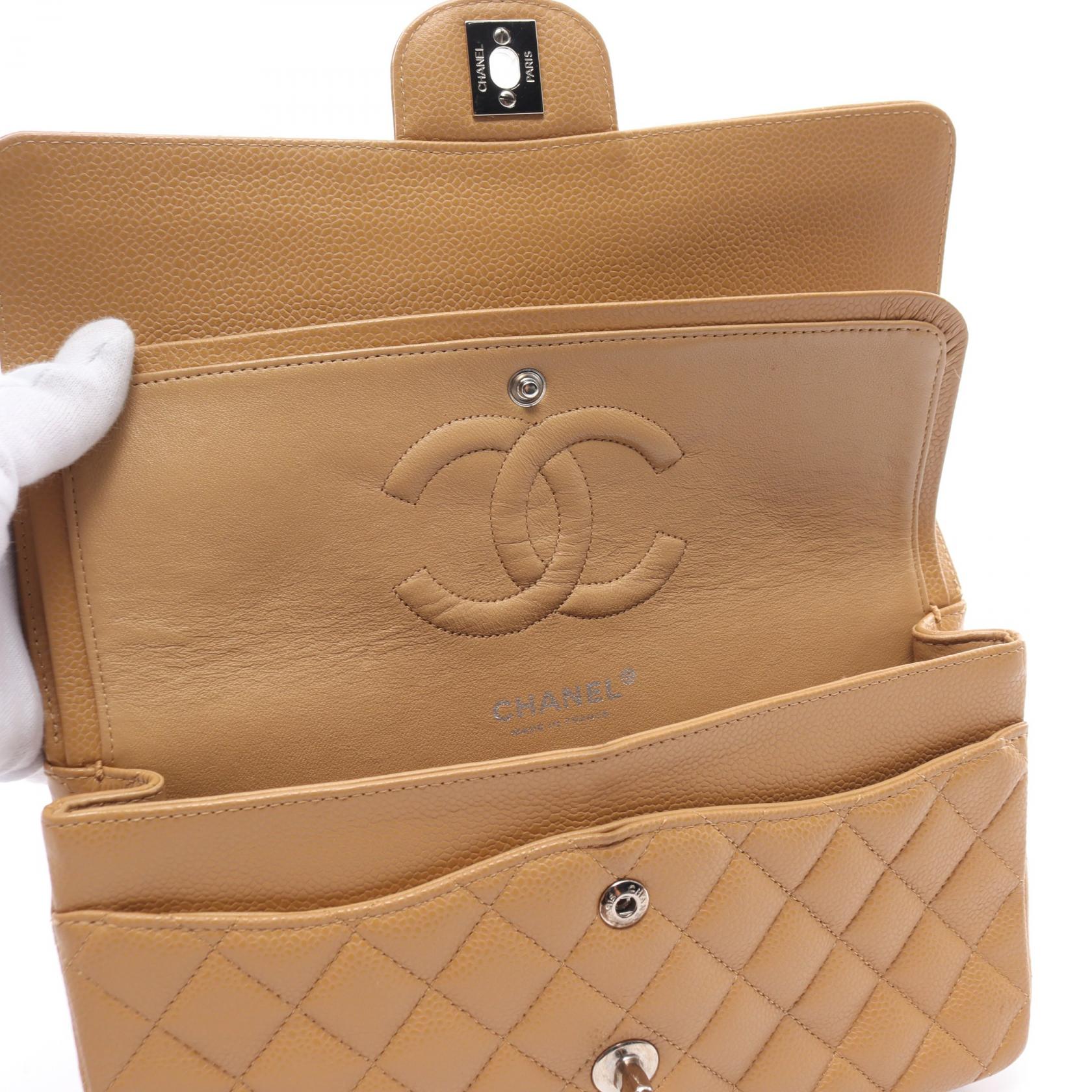 Top Quality Chanel Caviar Double Flap Shoulder Bag