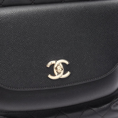 Top Quality Chanel Matelasse Leather Tote Bag Black