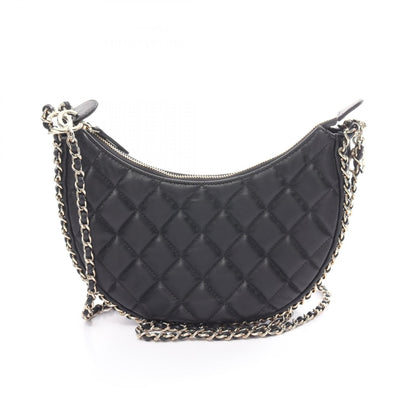 Top Quality Chanel Matelasse Small Hobo Shoulder Bag Black