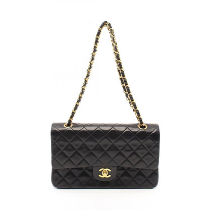 Top Quality Chanel Lambskin Matelasse W Flap Shoulder Bag A01112