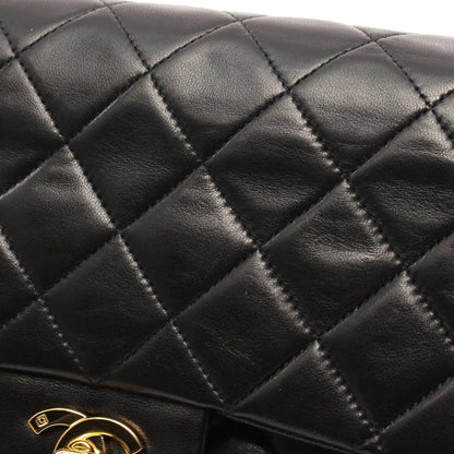 Top Quality Chanel Lambskin Matelasse W Flap Shoulder Bag A01112