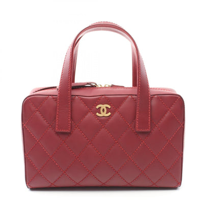 Top Quality Chanel Wild Stitch Coco Mark Leather Handbag