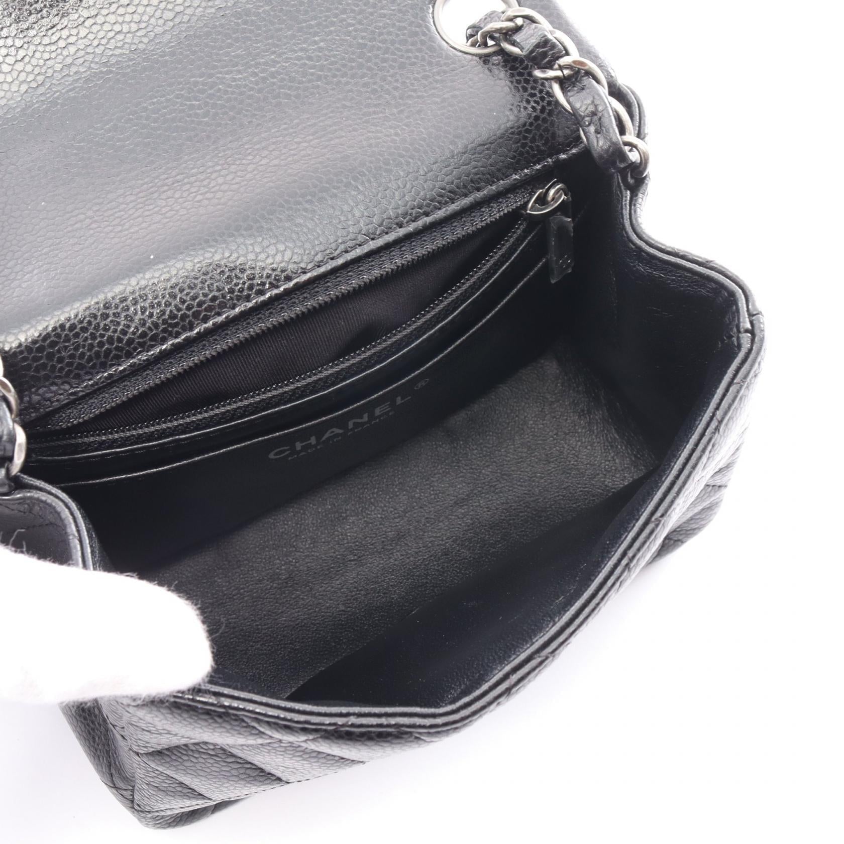 Top Quality Chanel Mini Matelasse Shoulder Bag Caviar Leather