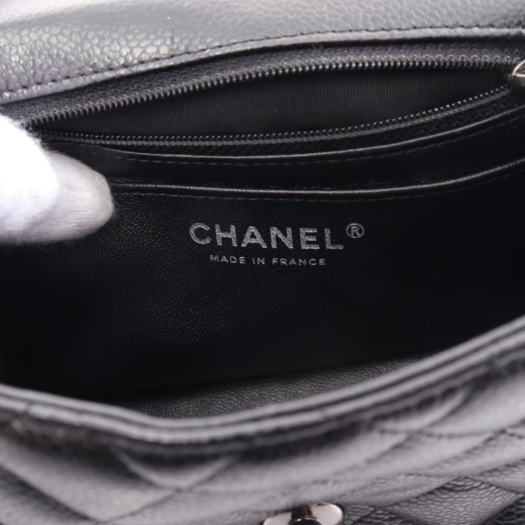Top Quality Chanel Mini Matelasse Shoulder Bag Caviar Leather