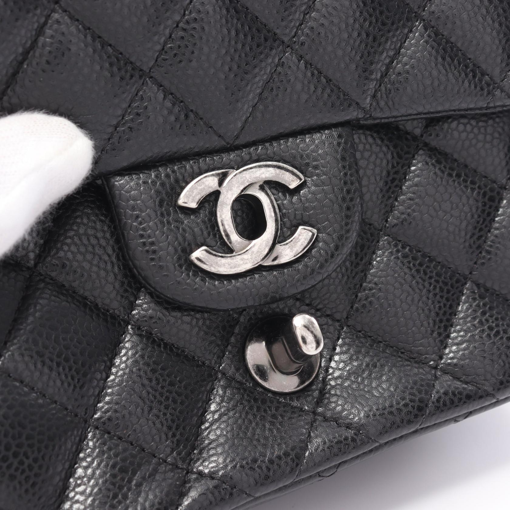 Top Quality Chanel Mini Matelasse Shoulder Bag Caviar Leather