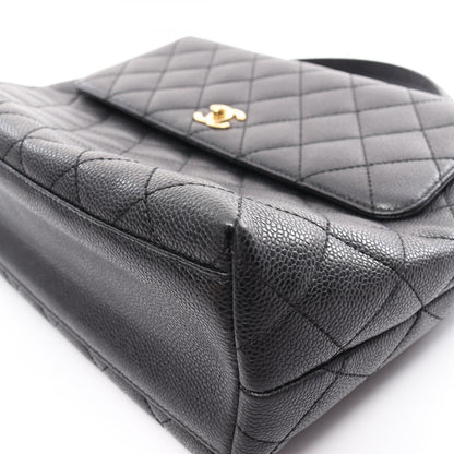 Top Quality Chanel Caviar Skin Matelasse Handbag Black