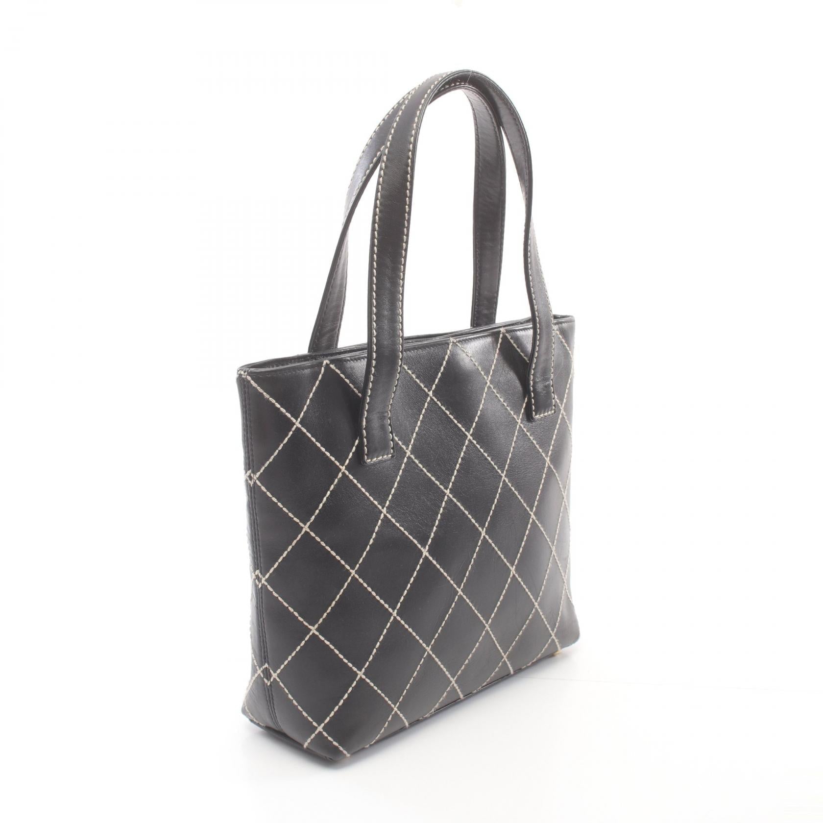 Top Quality Chanel Wild Stitch Leather Tote Bag A18126