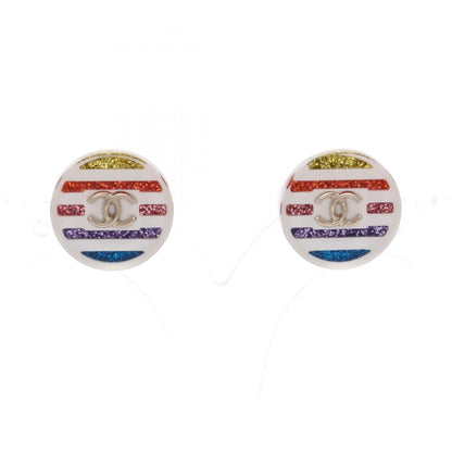 Top Quality Chanel Coco Mark Earrings Gold Plated Plastic