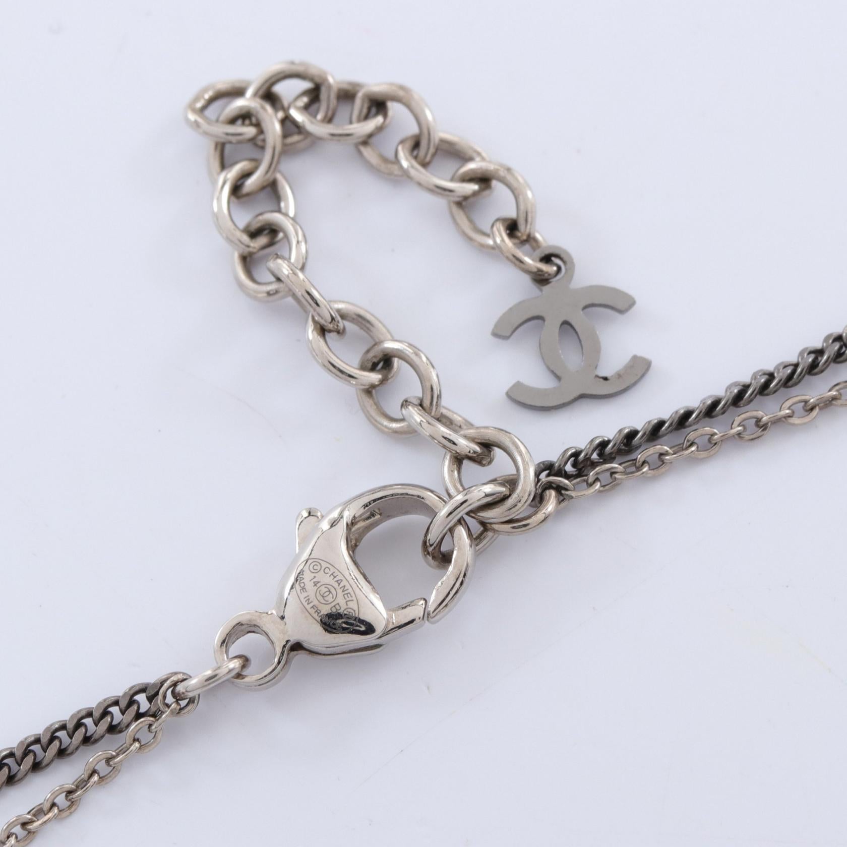 Top Quality Chanel Coco Mark Necklace Stainless Steel Plastic