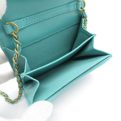 Top Quality Chanel Lambskin Chain Wallet Shoulder Bag