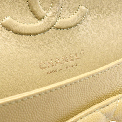 Top Quality Chanel Caviar Skin Matelasse W Flap Shoulder Bag
