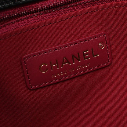 Top Quality Chanel Leather Bowling Shoulder Bag Black AS5005