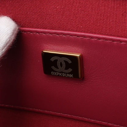 Top Quality Chanel Leather Bowling Shoulder Bag Black AS5005