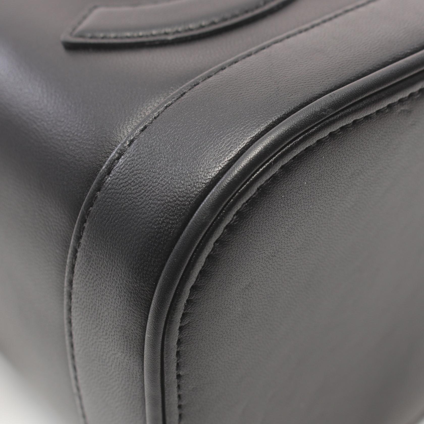 Top Quality Chanel Lambskin Vanity Shoulder Bag Black