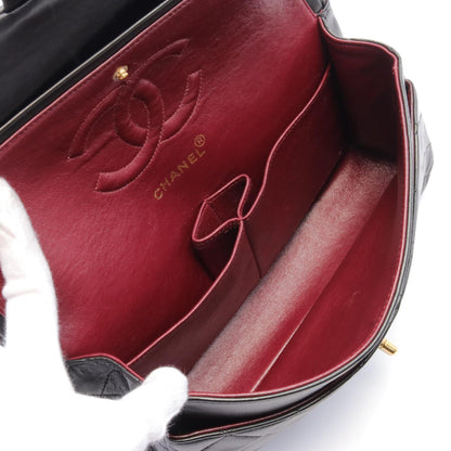 Top Quality Chanel Lambskin Matelasse W Flap Shoulder Bag A01112