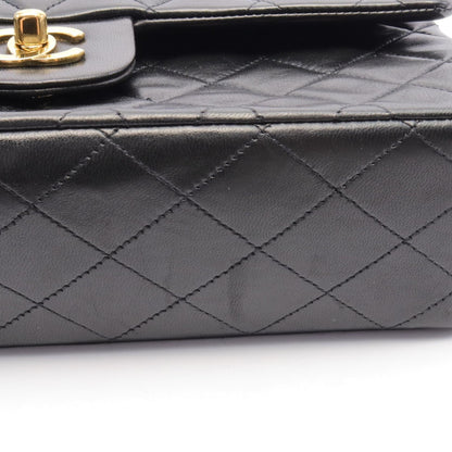Top Quality Chanel Lambskin Matelasse W Flap Shoulder Bag A01112