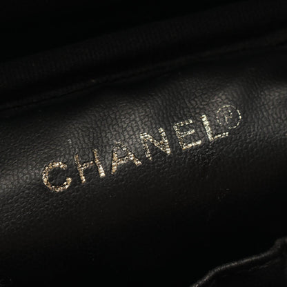Top Quality Chanel Caviar Skin Coco Mark Handbag Black