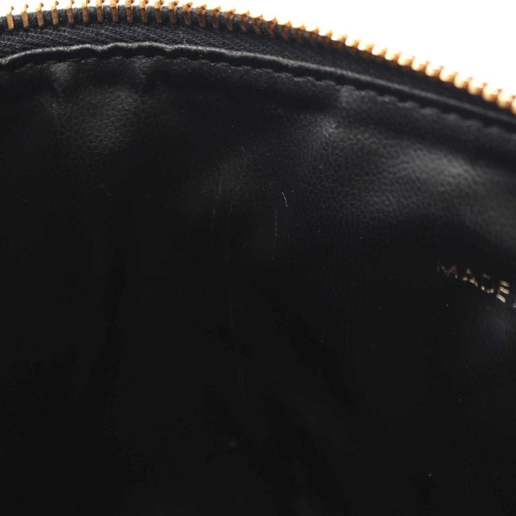 Top Quality Chanel Caviar Skin Coco Mark Handbag Black