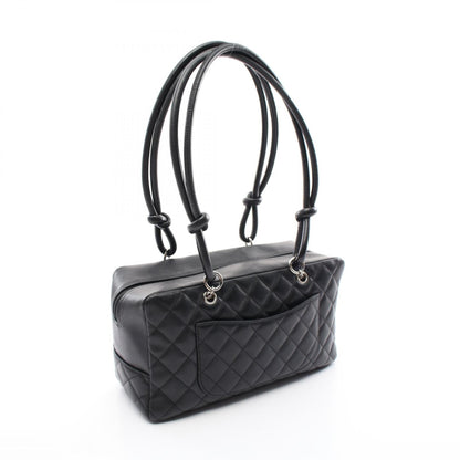 Top Quality Chanel Cambon Line Leather Bowling Bag A25171