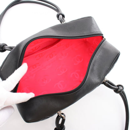 Top Quality Chanel Cambon Line Leather Bowling Bag A25171